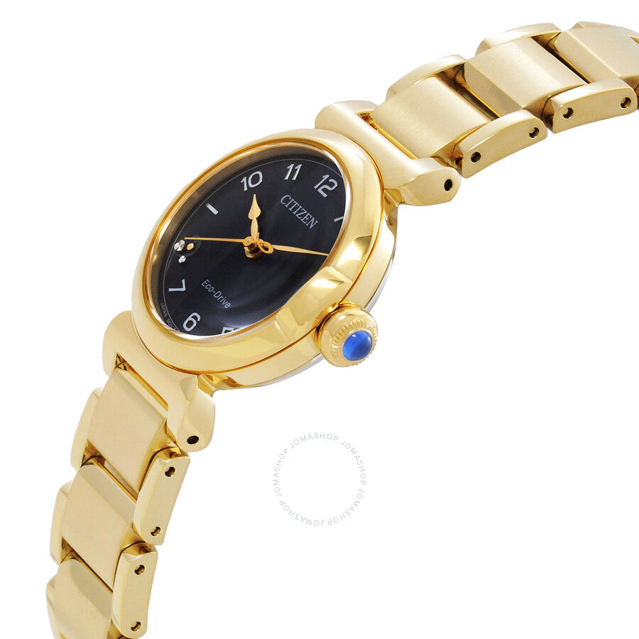 Citizen L Mae Grey Dial Ladies Watch EM1132-88H - The Watches Men & Co #2