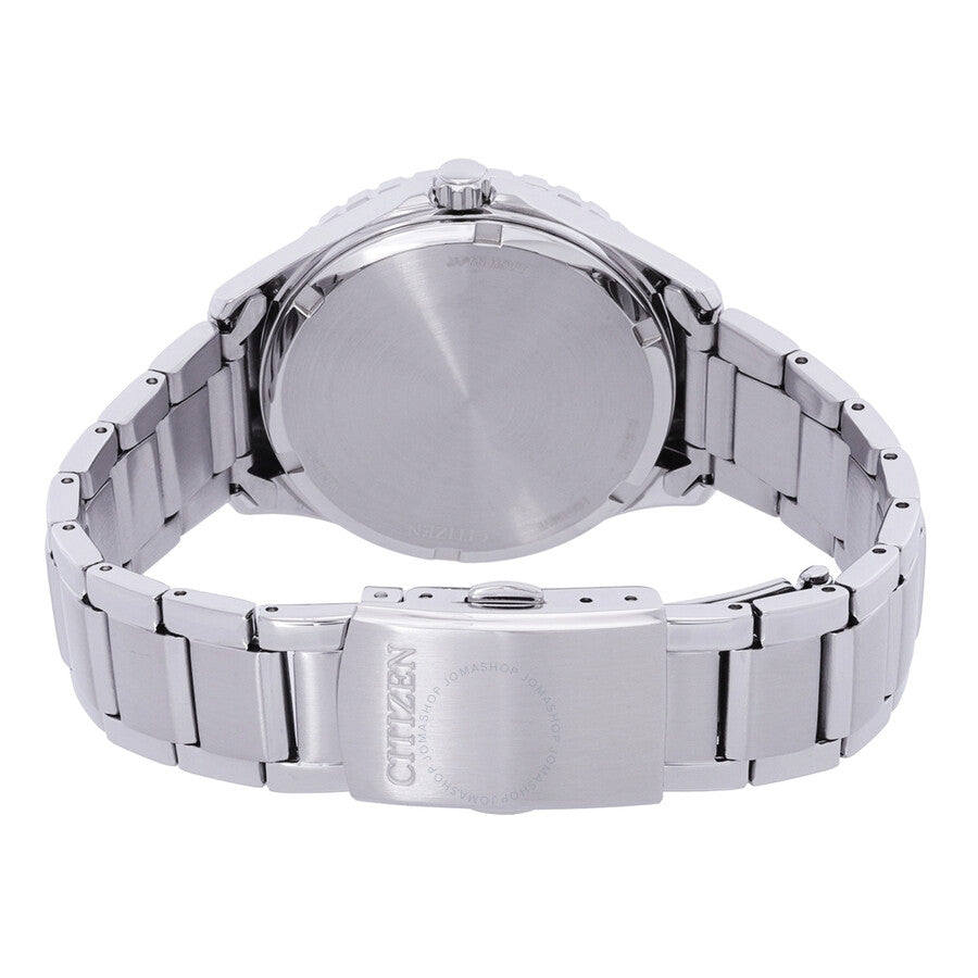 Citizen Marine Lady Crystal Eco-Drive Green Dial Watch FE6170-88L - The Watches Men & Co #3