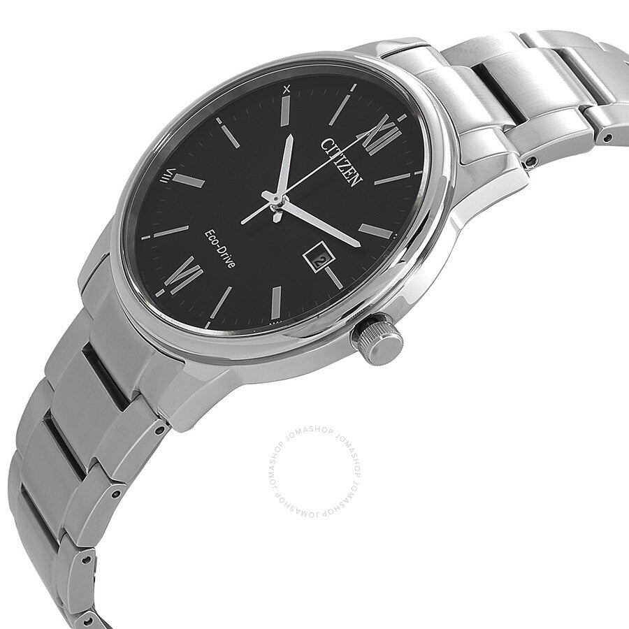 Citizen Pair Eco-Drive Black Dial Men's Watch BM6978-77E - The Watches Men & Co #2