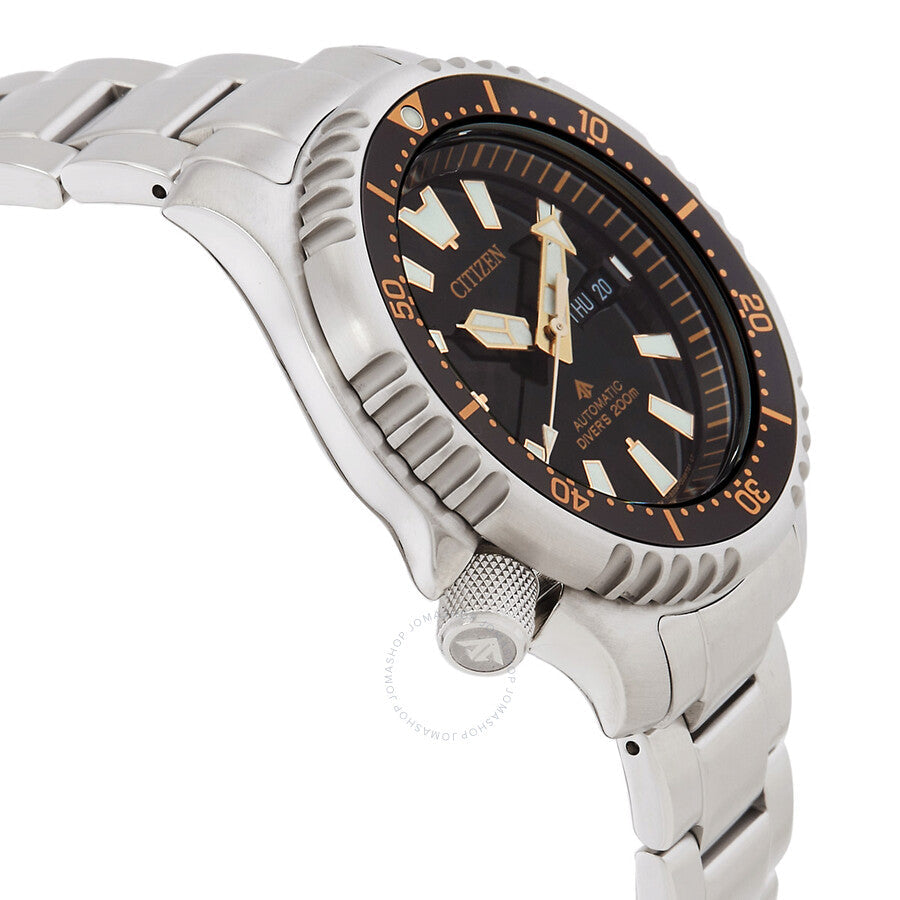 Citizen Promaster Automatic Black Dial Men's Watch NY0160-66E - Dawson Watches #2