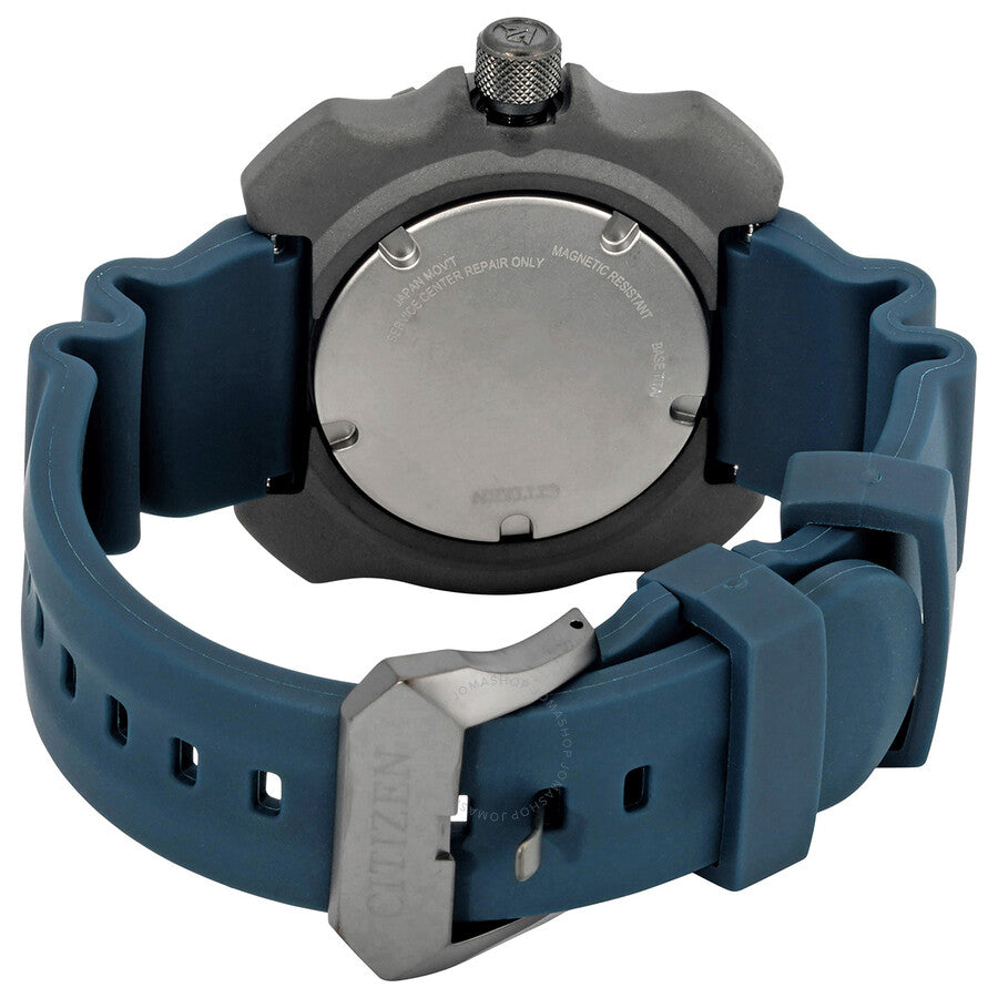 Citizen Promaster Diver Blue Dial Super Titanium Men's Watch BN0227-09L - The Watches Men & Co #3