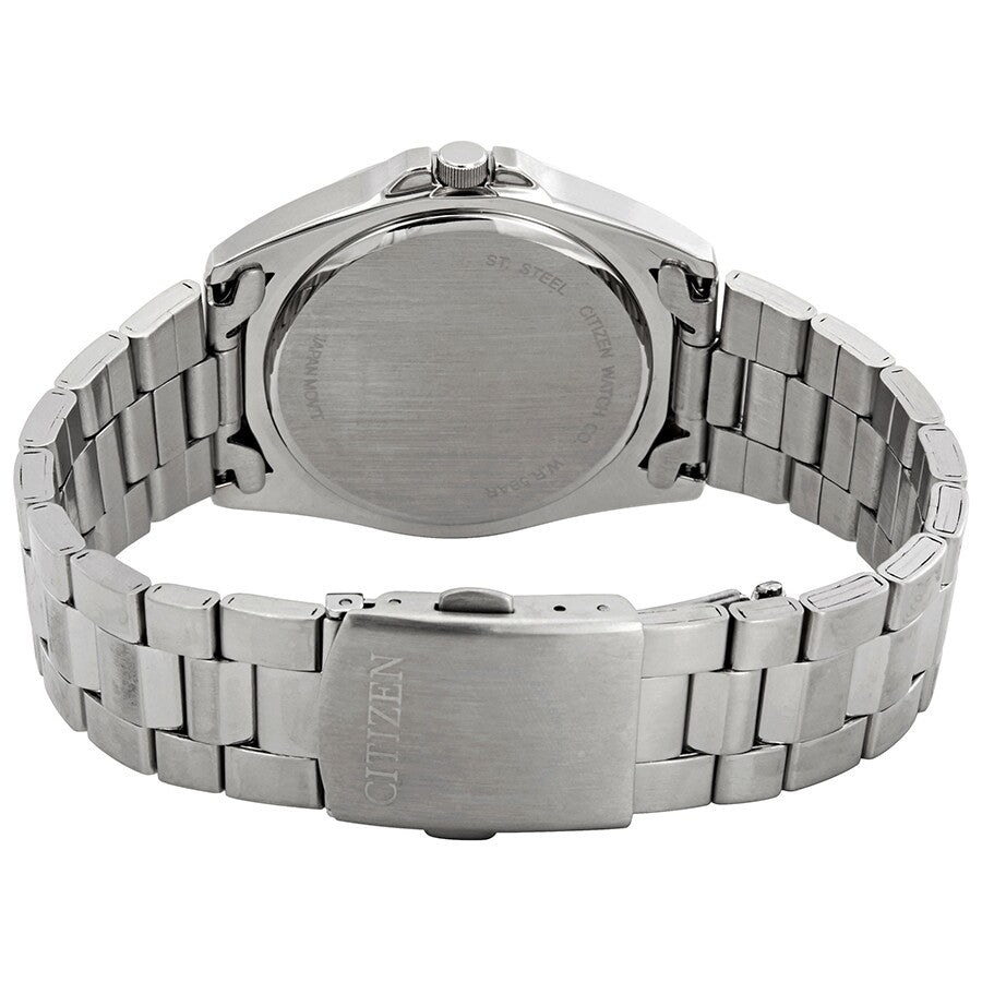 Citizen Quartz Blue Dial Stainless Steel Men's Watch BF0580-57L - The Watches Men & Co #3