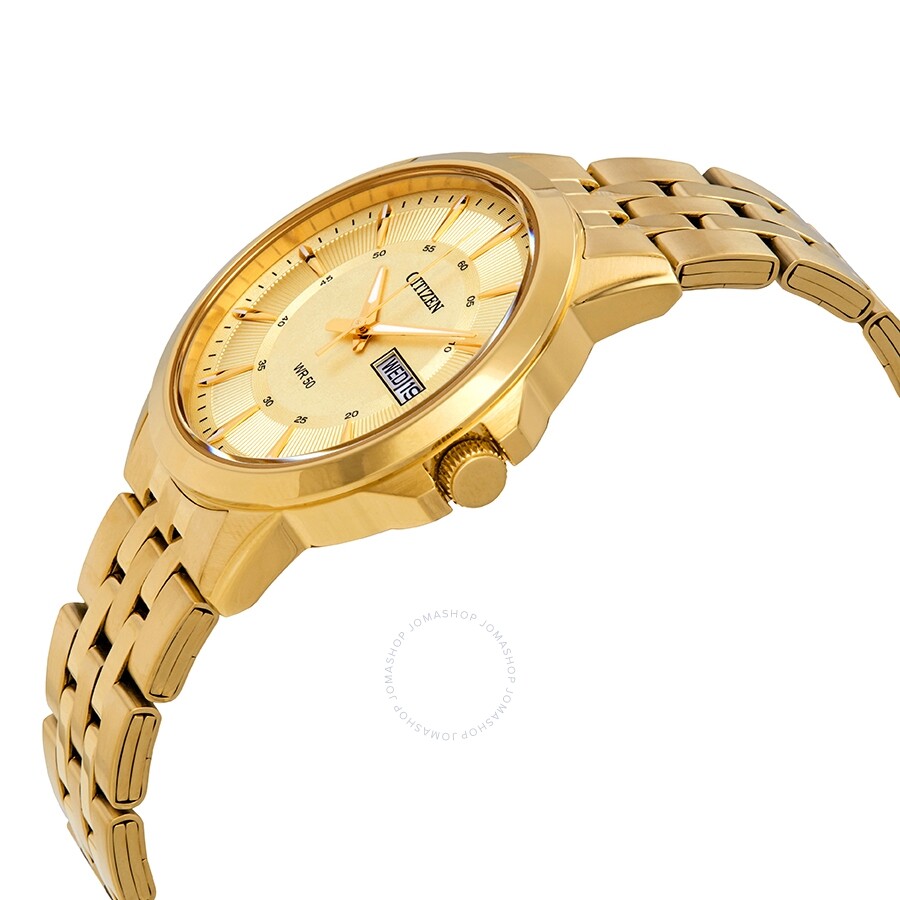 Citizen Quartz Champagne Dial Men's Watch BF2013-56P - The Watches Men & Co #2