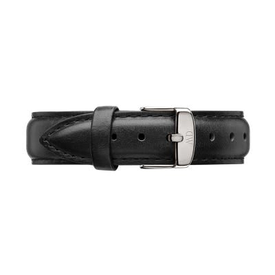 Daniel Wellington Sheffield Silver Watch 18mm Leather Strap