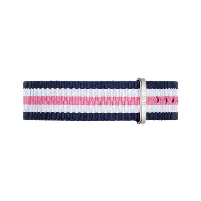 Daniel Wellington Southampton Silver Watch 18mm Nato Strap