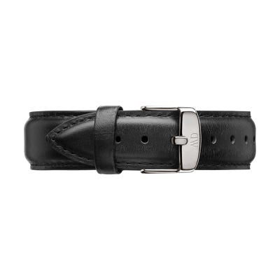 Daniel Wellington Sheffield Silver Watch 20mm Leather Strap