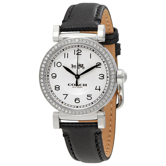 Coach Madison Silver Dial Leather Strap Ladies Watch 14502399