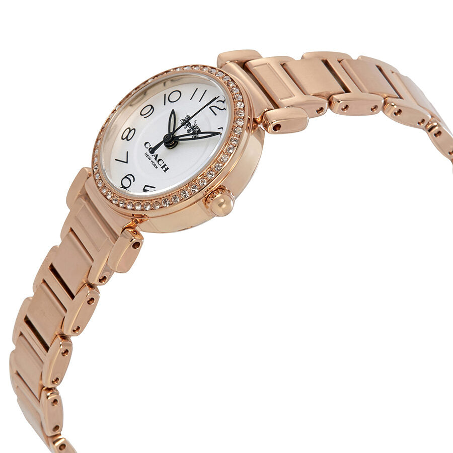 Coach Madison White Dial Ladies Rose Gold-tone Watch 14502853 - BigDaddy Watches #2