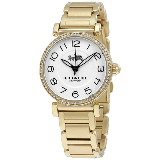Coach Mmadison White Dial Ladies Watch 14502855 - BigDaddy Watches