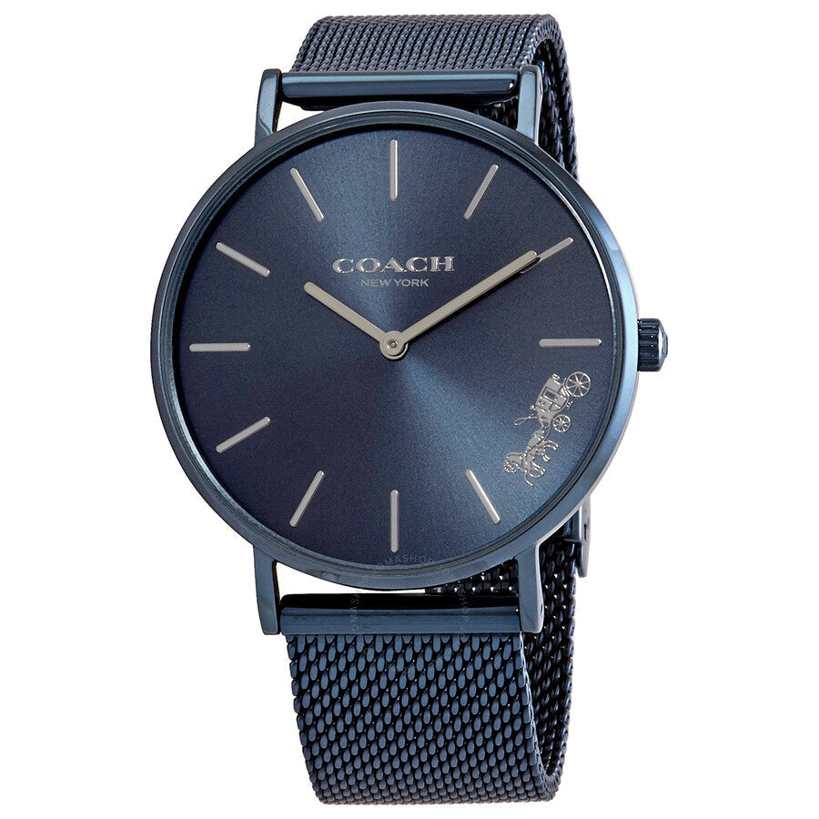 COACH Perry Quartz Blue Dial Ladies Watch 14503485