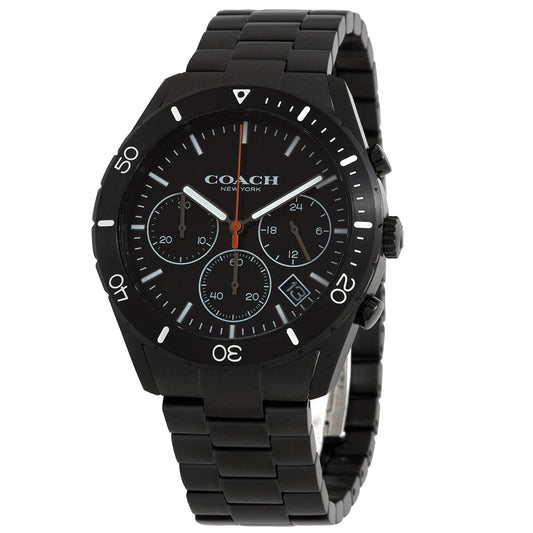 Coach Thompson Chronograph Quartz Black Dial Men's Watch 14602386 - BigDaddy Watches