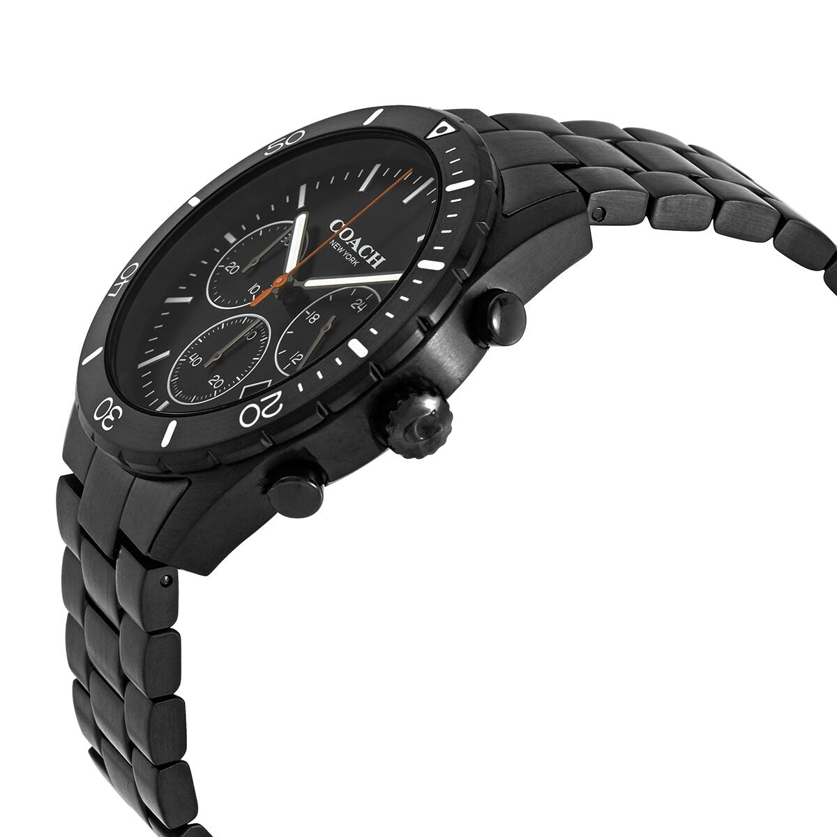 Coach Thompson Chronograph Quartz Black Dial Men's Watch 14602386 - BigDaddy Watches #2