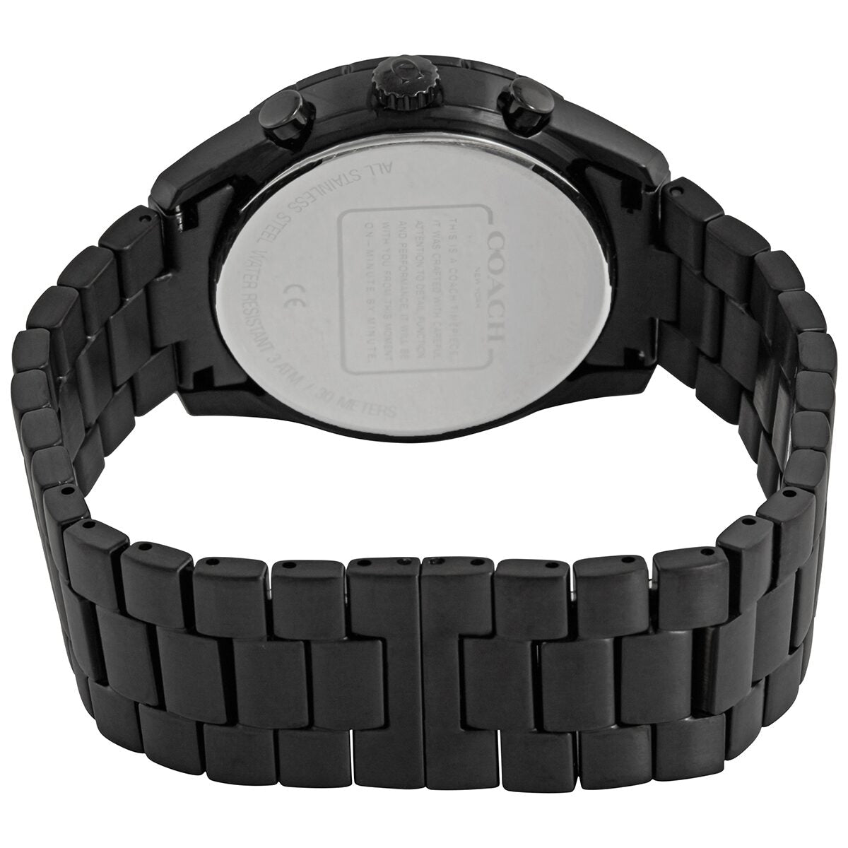 Coach Thompson Chronograph Quartz Black Dial Men's Watch 14602386 - BigDaddy Watches #3