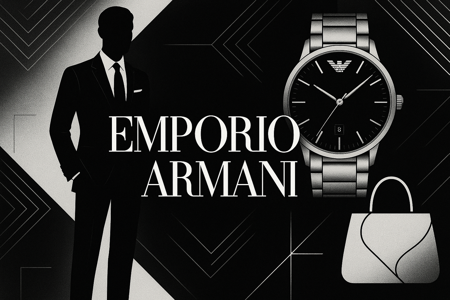 create a banner for Emporio Armani collection