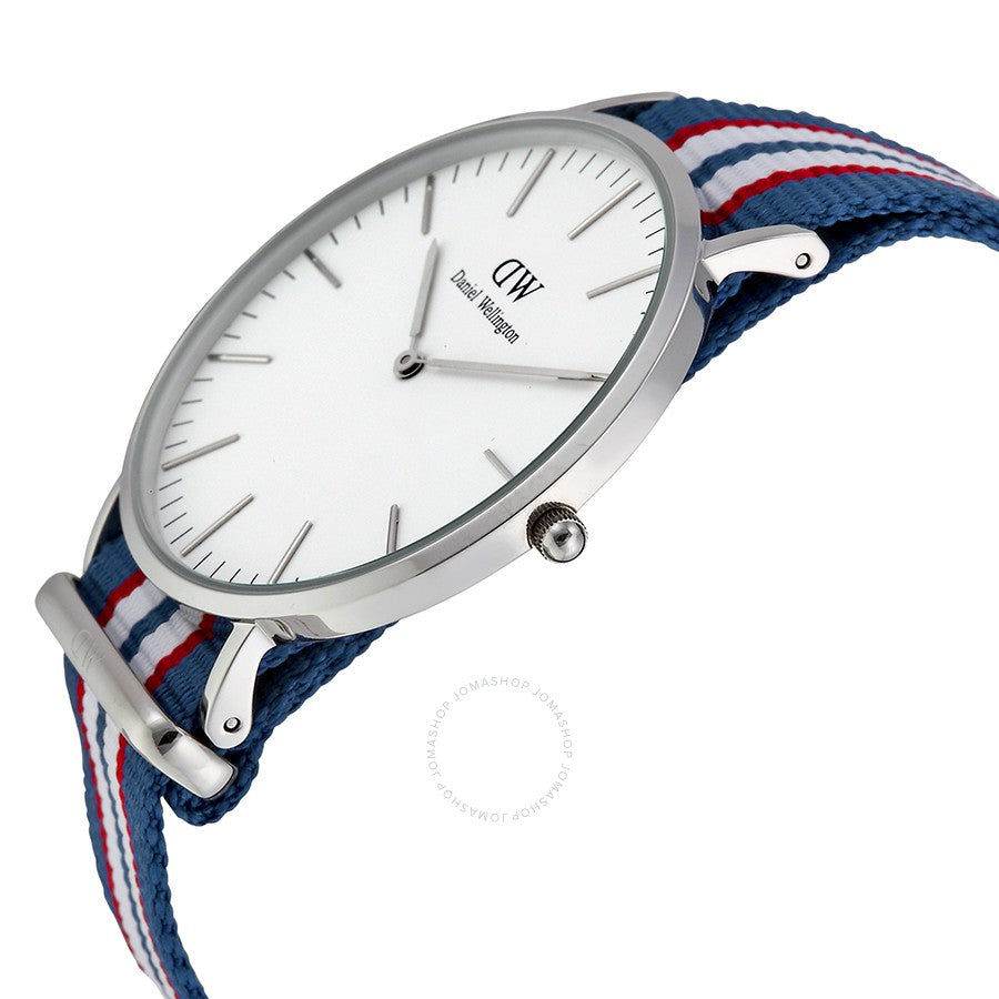 Daniel Wellington Classic Belfast 40mm Men's Silver Watch