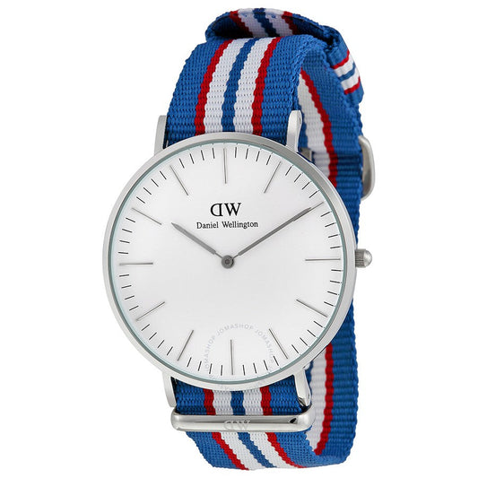 Daniel Wellington Classic Belfast 40mm Men's Silver Watch