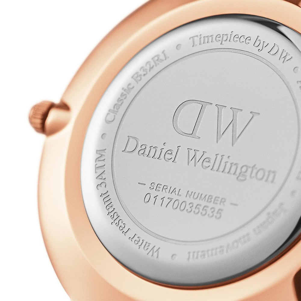 Daniel Wellington Cornwall 32mm Women's Gold Watch - Dawson Watches