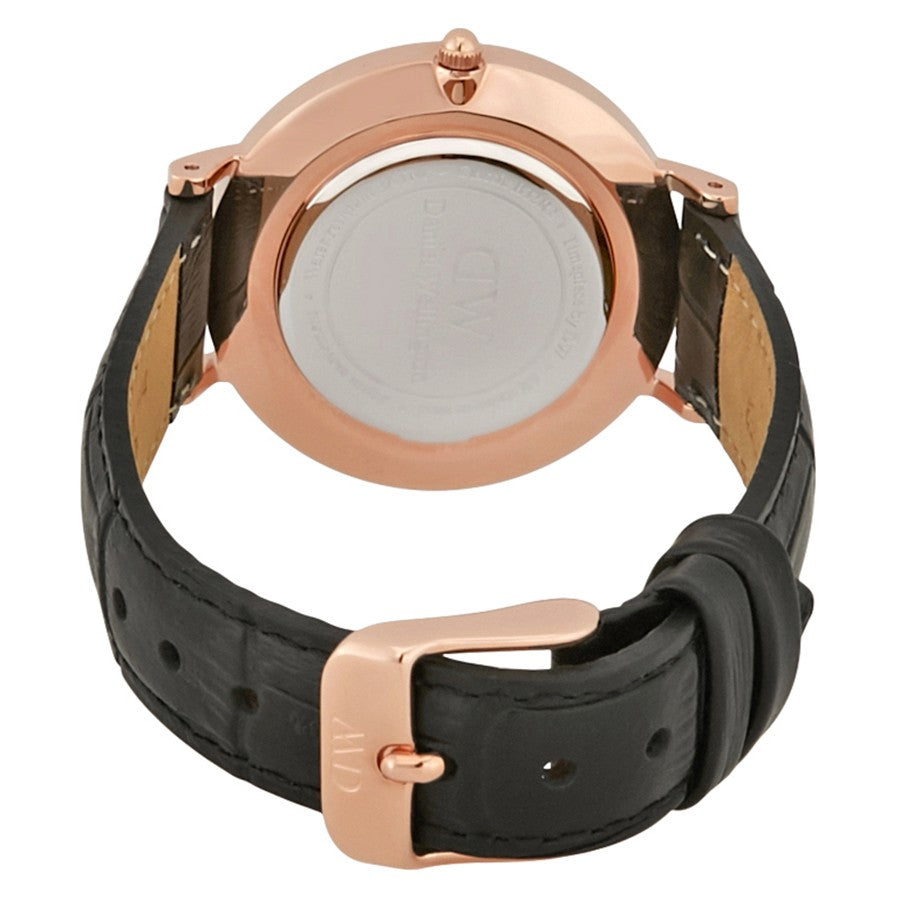 Daniel Wellington White Classic Petite Reading 32mm Women's Gold Watch DW00100173 - Dawson Watches
