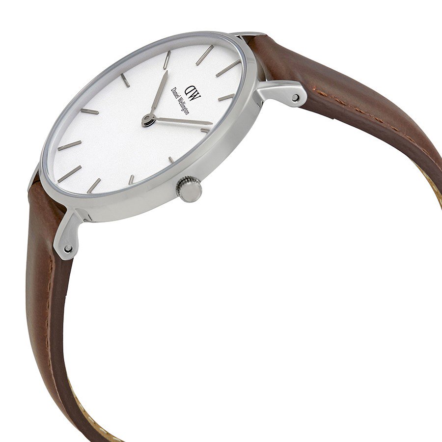 Daniel Wellington Classic St Mawes 32mm Women's Silver Watch