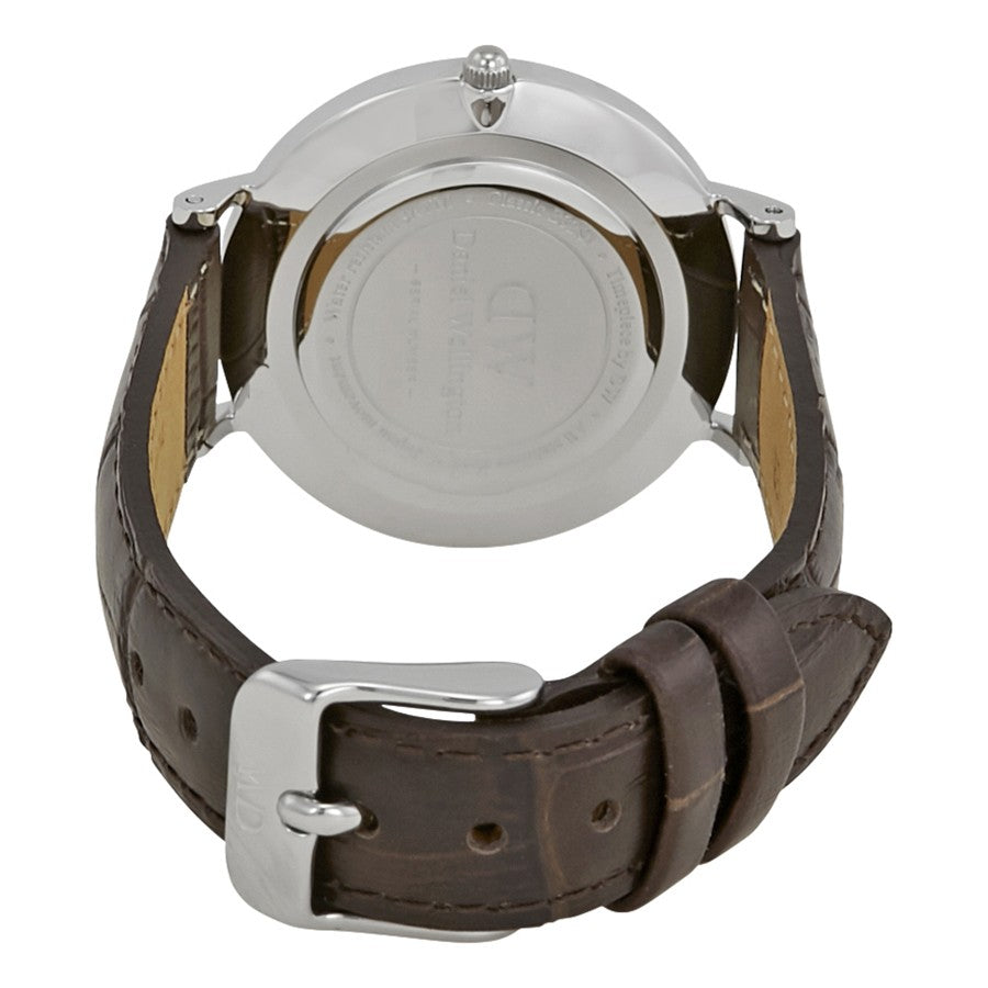 Daniel Wellington Classic York 32mm Women's Silver Watch