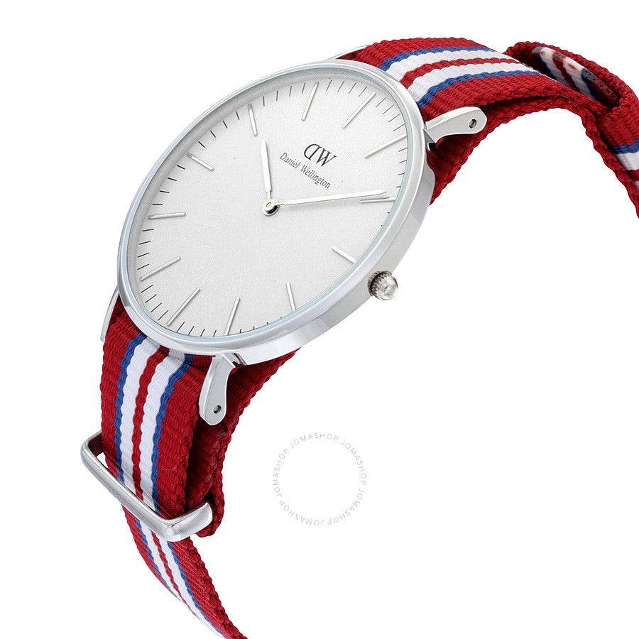 Daniel Wellington Classic Exeter 40mm Men's Silver Watch