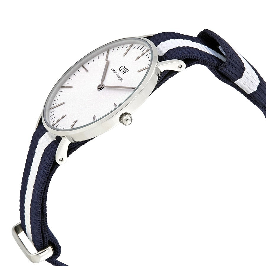 Daniel Wellington Classic Glasgow 36mm Women's Silver Watch