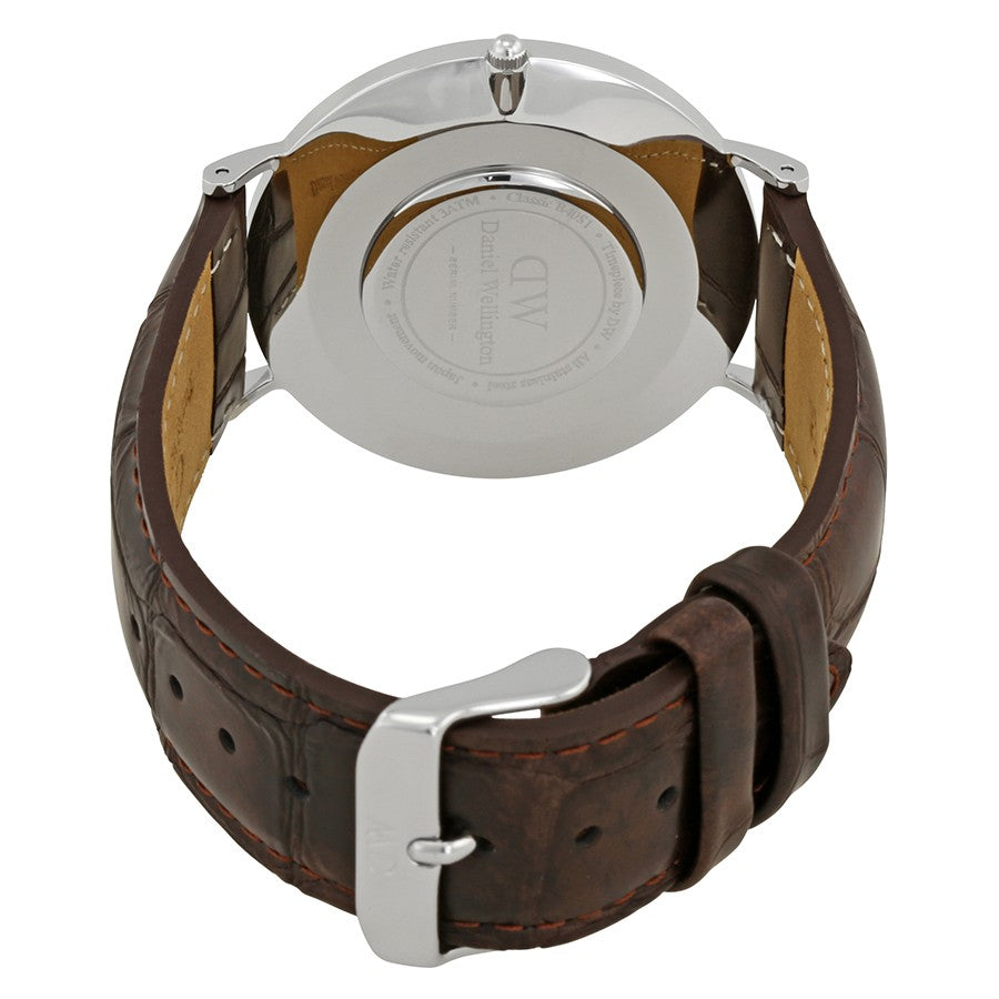 Daniel Wellington Classic York 40mm Men's Silver Watch