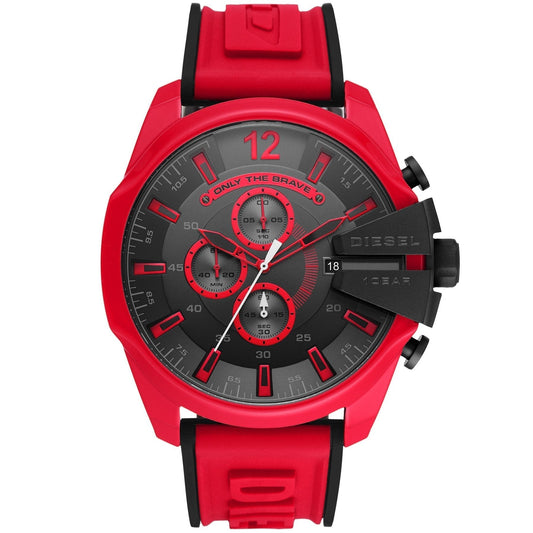 Diesel Mega Chief Red Watch DZ4526