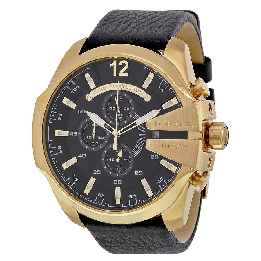 Diesel Mega Chief Gold Watch DZ4344
