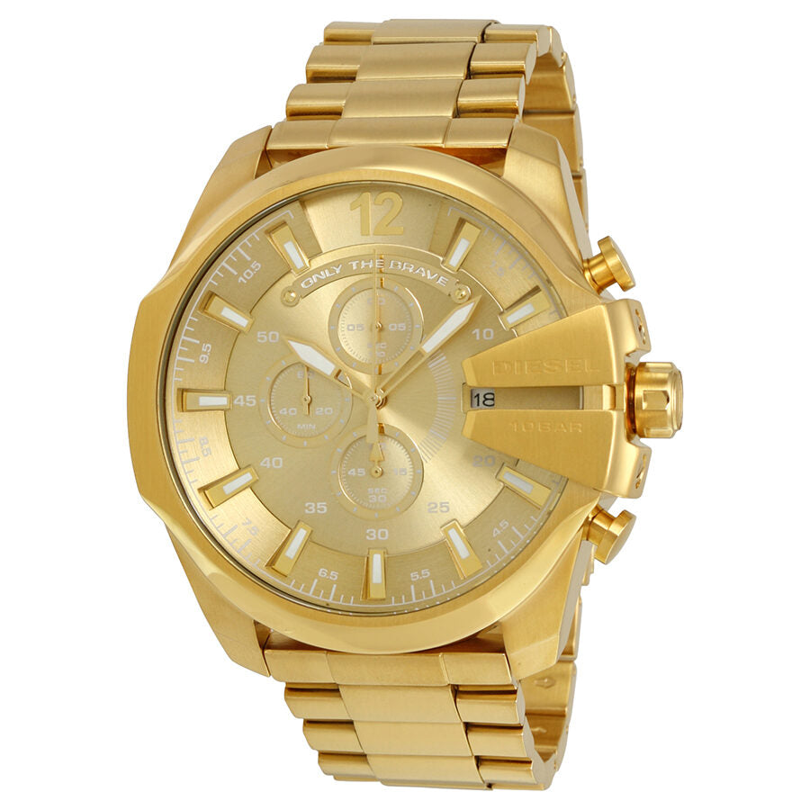 Diesel Mega Chief Chronograph All Gold Men's Watch DZ4360