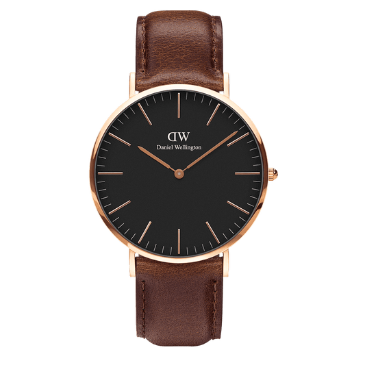 Daniel Wellington Bristol 40mm Men's Gold Watch DW00100125