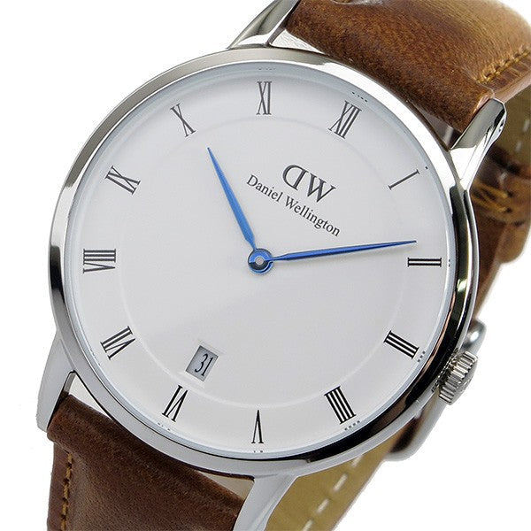 Daniel Wellington Dapper Durham 34mm Women's Silver Watch DW00100114
