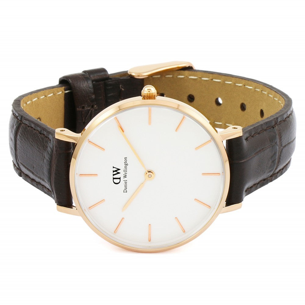 Daniel Wellington Petite York 32mm Women's Gold Watch DW00100176