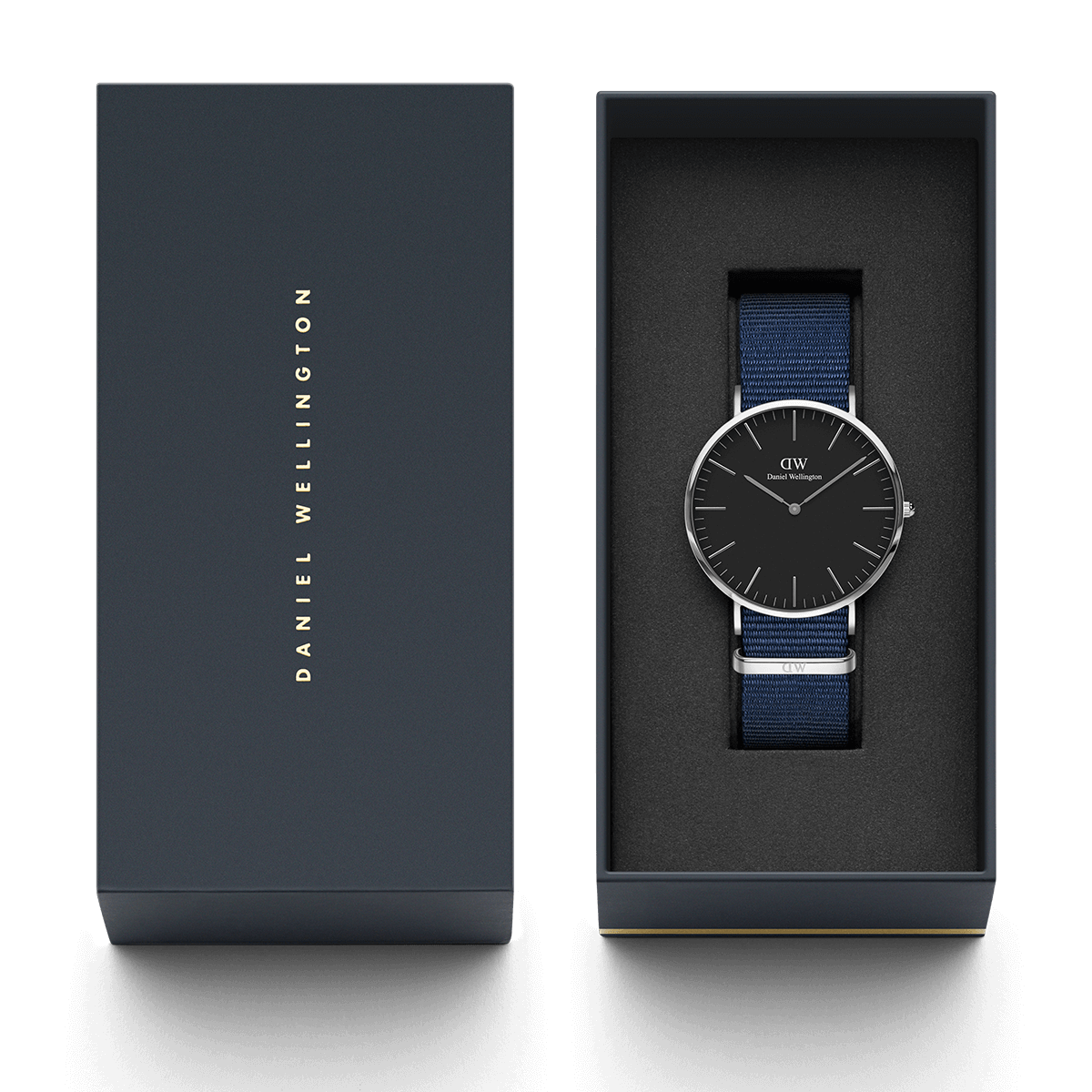 Daniel Wellington Bayswater 40mm Men's Silver Watch DW00100278