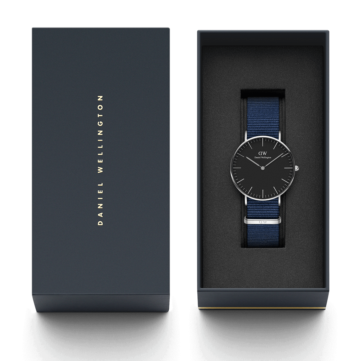 Daniel Wellington Bayswater 36mm Women's Silver Watch DW00100282