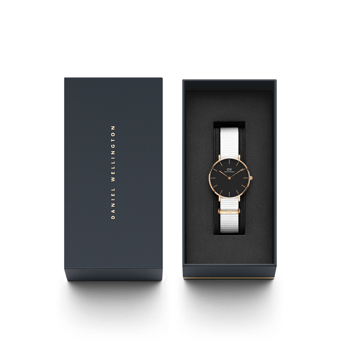Daniel Wellington Petite Dover Black Dial 32mm Ladies Watch DW00100312
