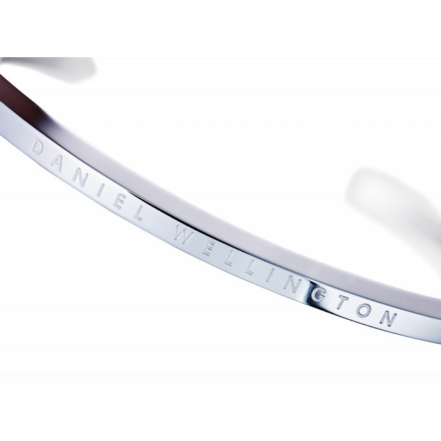 Daniel Wellington 155mm Women's Silver Cuff
