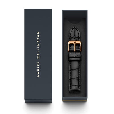 Daniel Wellington Reading Gold Watch 18mm Leather Strap