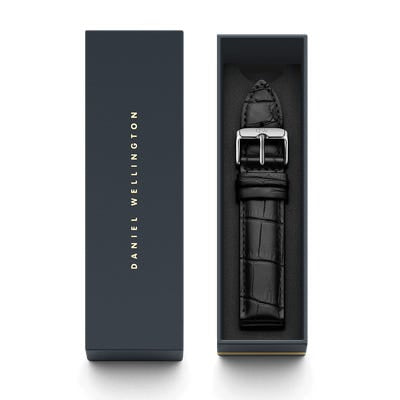 Daniel Wellington Classic Reading Silver Watch 20mm Leather Strap DW00200028 - Dawson Watches