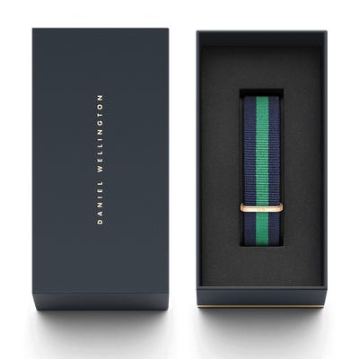 Daniel Wellington Classic Warwick Gold Watch 20mm Nato Strap DW00200005 - Dawson Watches