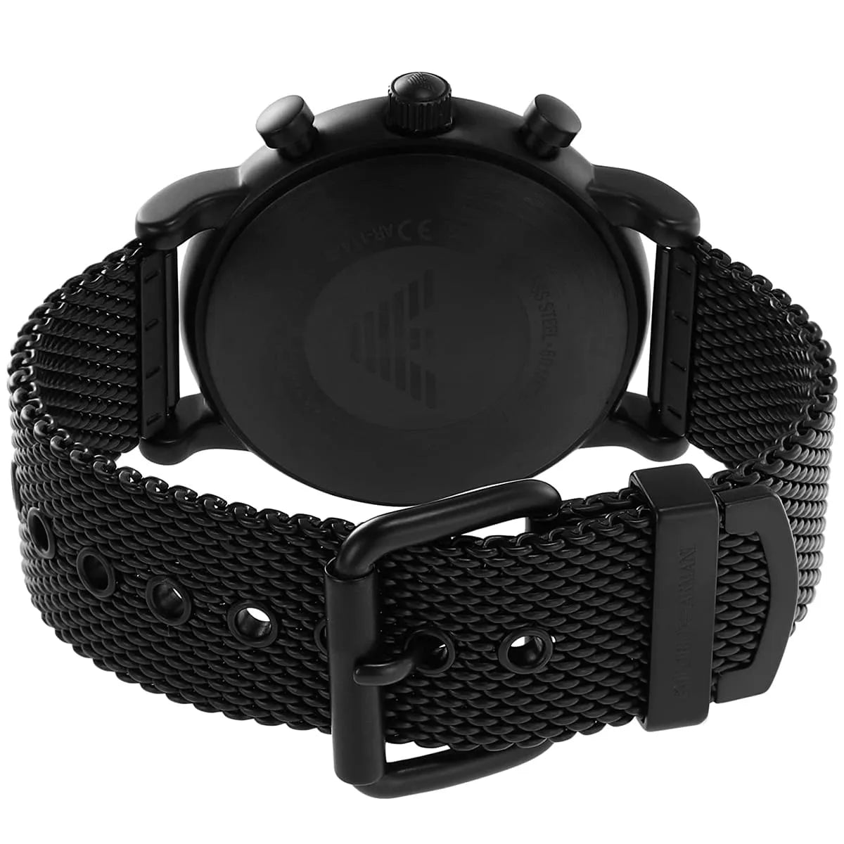 Emporio Armani Chronograph Black Men's Watch - AR11470