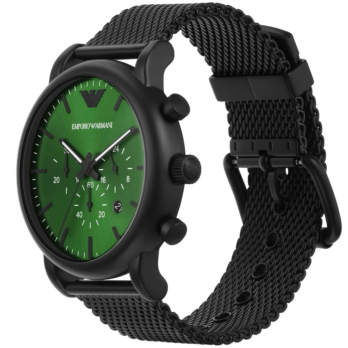 Emporio Armani Chronograph Black Men's Watch - AR11470
