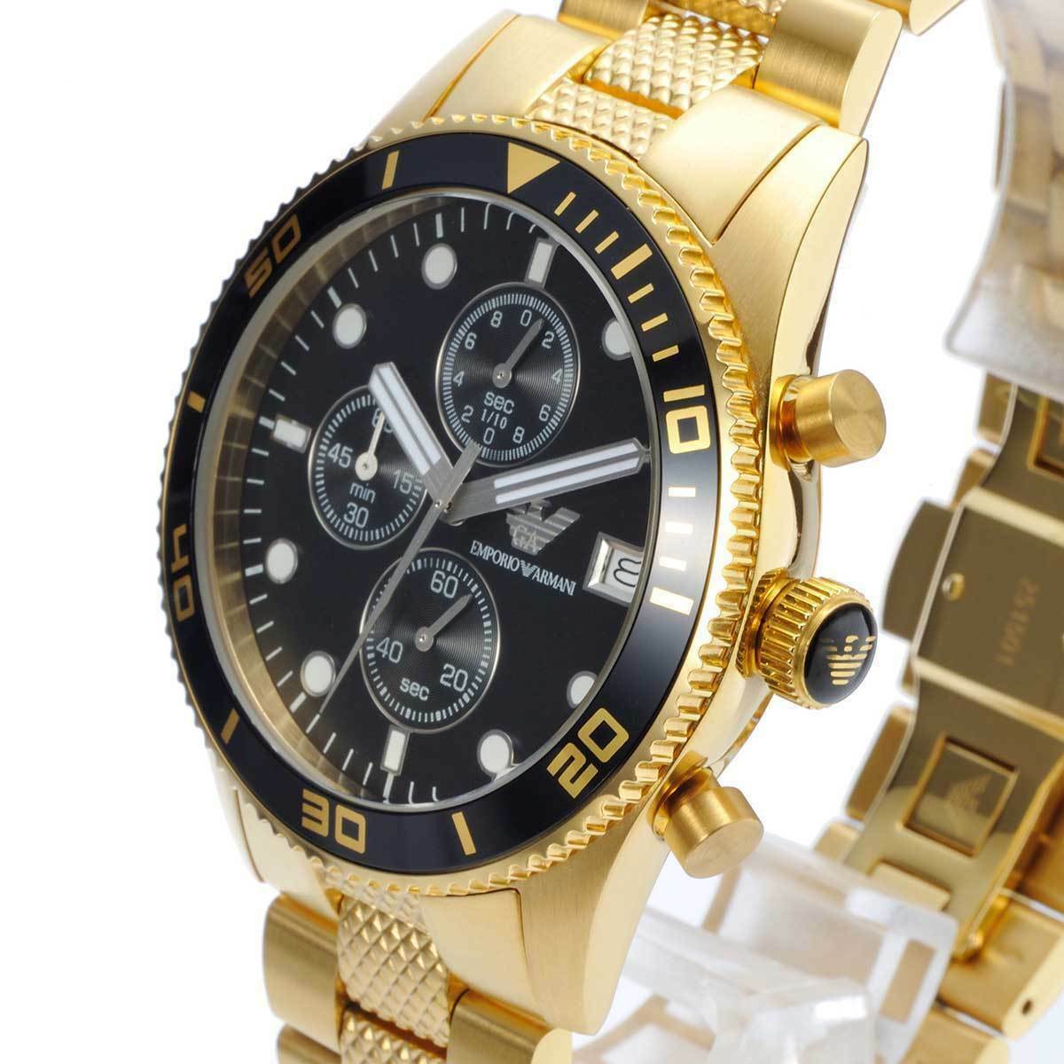 Emporio Armani Stainlees Steel Chronograph Men's Watch AR5857