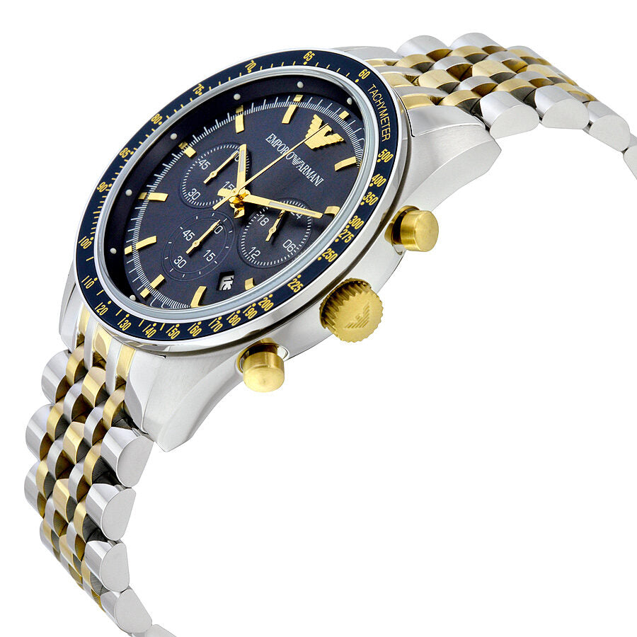 Emporio Armani Navy Chronograph Blue Dial Watch - AR6088