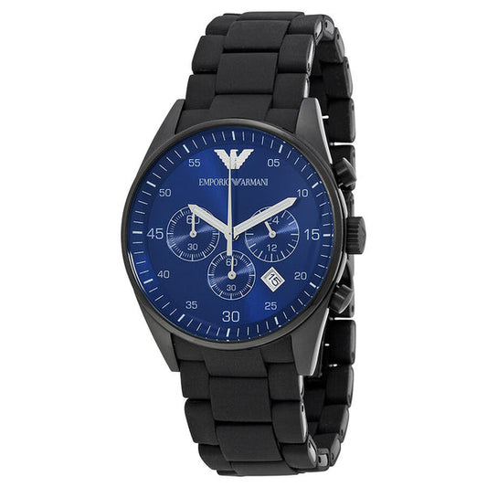 EMPORIO ARMANI Chronograph Blue Dial Men's Watch AR5921