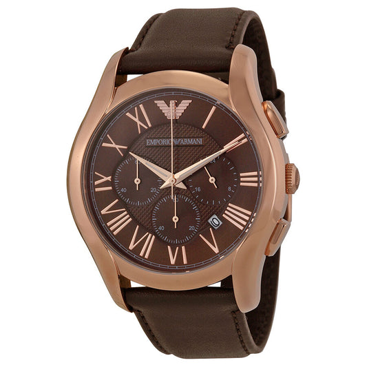 Emporio Armani Chronograph Brown Dial Men's Watch AR1701 - BigDaddy Watches