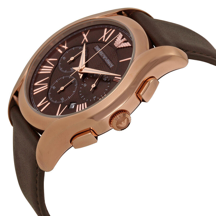 Emporio Armani Chronograph Brown Dial Men's Watch AR1701 - BigDaddy Watches #2