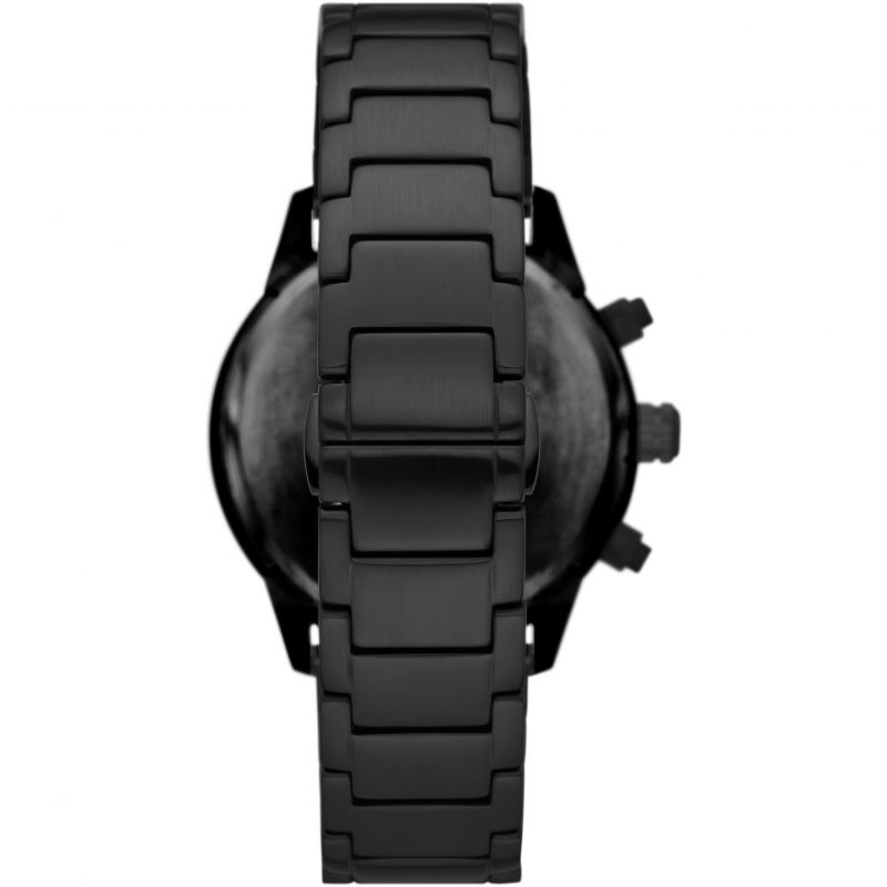 Emporio Armani Chronograph Green Dial Black Men’s Watch AR11472 - Watch