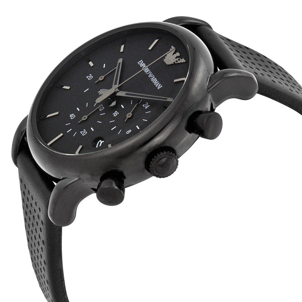 EMPORIO ARMANI Classic Chronograph Black Dial Men's Watch AR1737