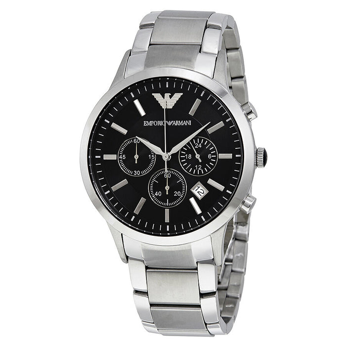 Emporio Armani Classic Chronograph Black Dial Men's Watch AR2434